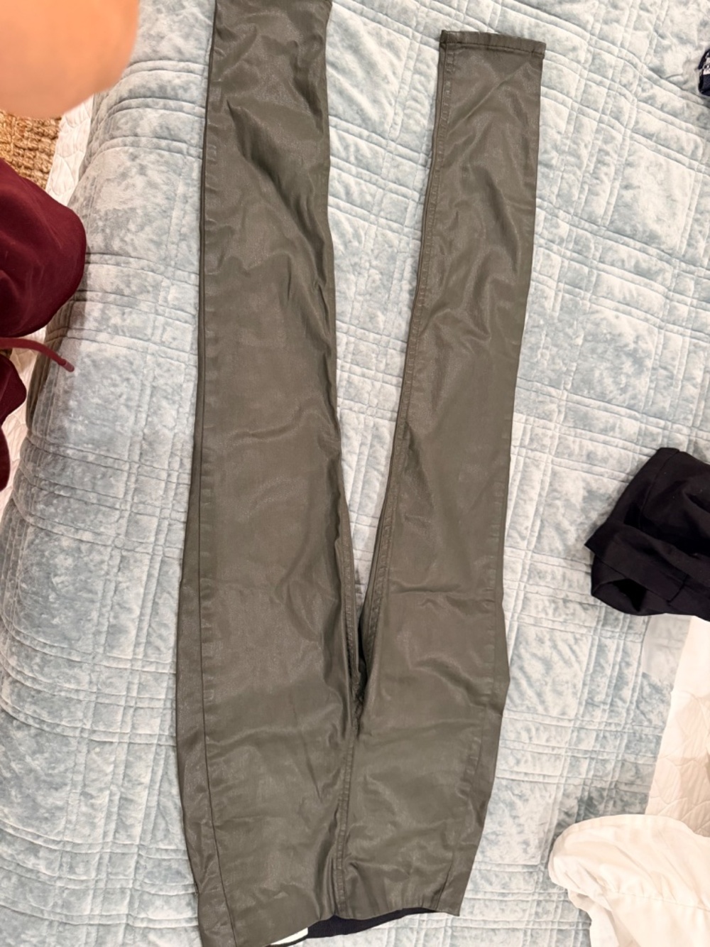 Rag & Bone XS 100% Leather Leggings - Never Worn - Picture 3 of 7